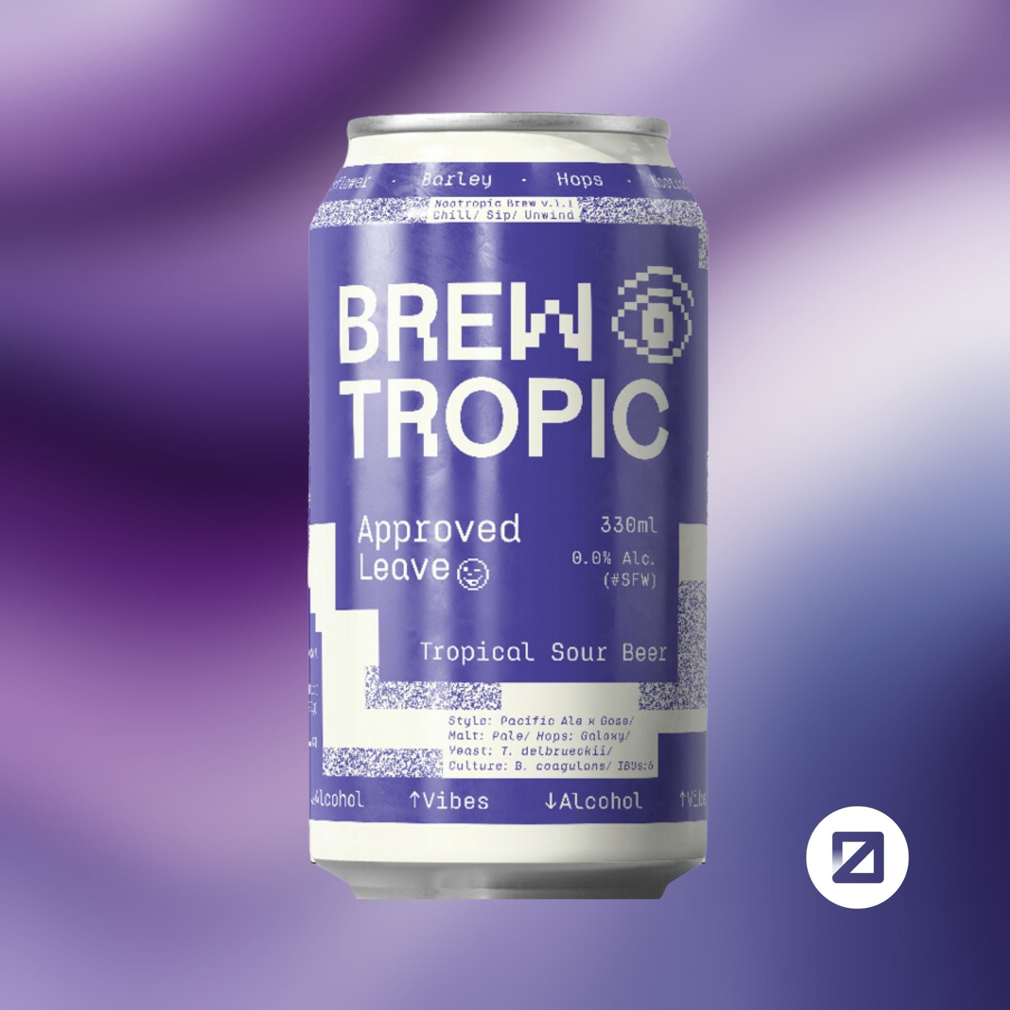 BREWTROPIC - Approved Leave - Functional Non - Alcoholic Beer - 2 - zerodrop