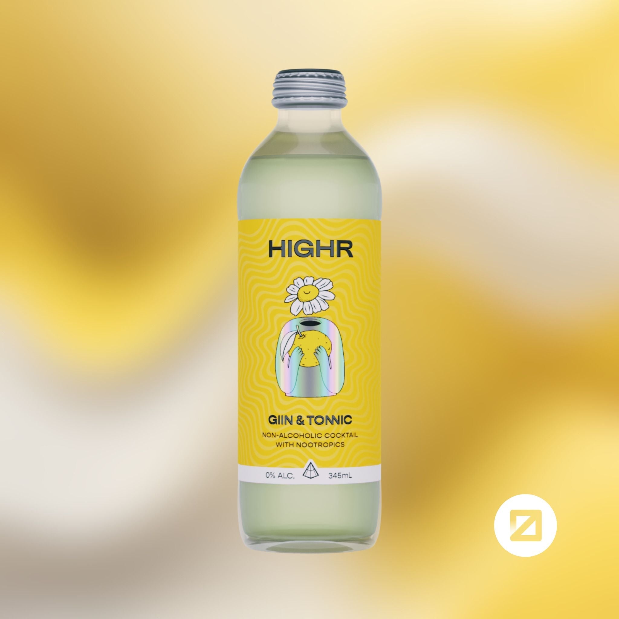 HIGHR - Giin & Tonic - Functional Non - Alcoholic Cocktail - 2 - zerodrop