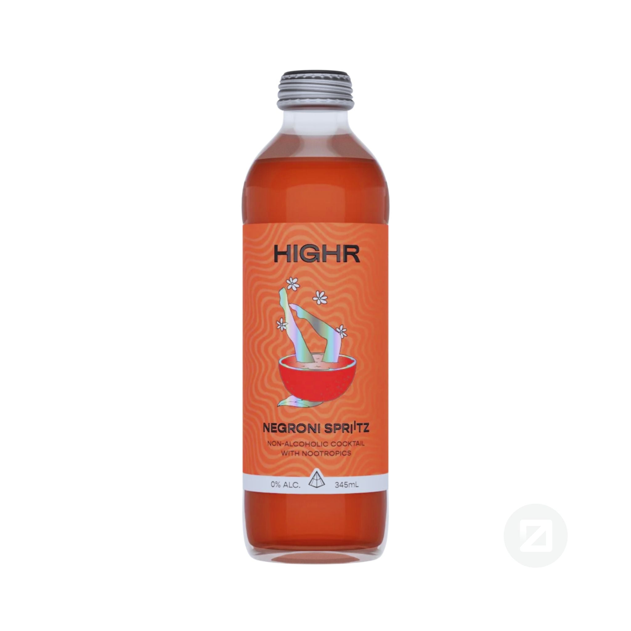 HIGHR - Negroni Spriitz - Functional Non - Alcoholic Cocktail - 1 - zerodrop