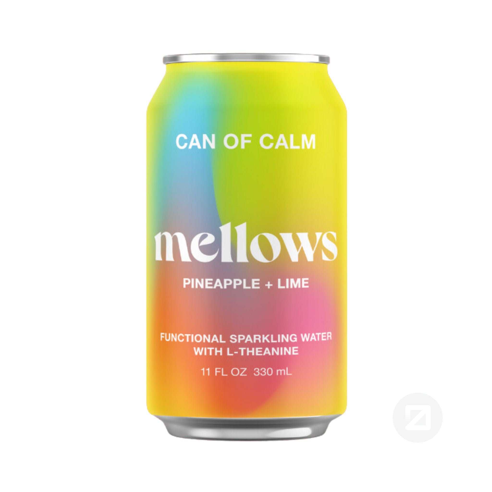 Mellows - Pineapple & Lime - Functional Sparkling Water - 1 - zerodrop