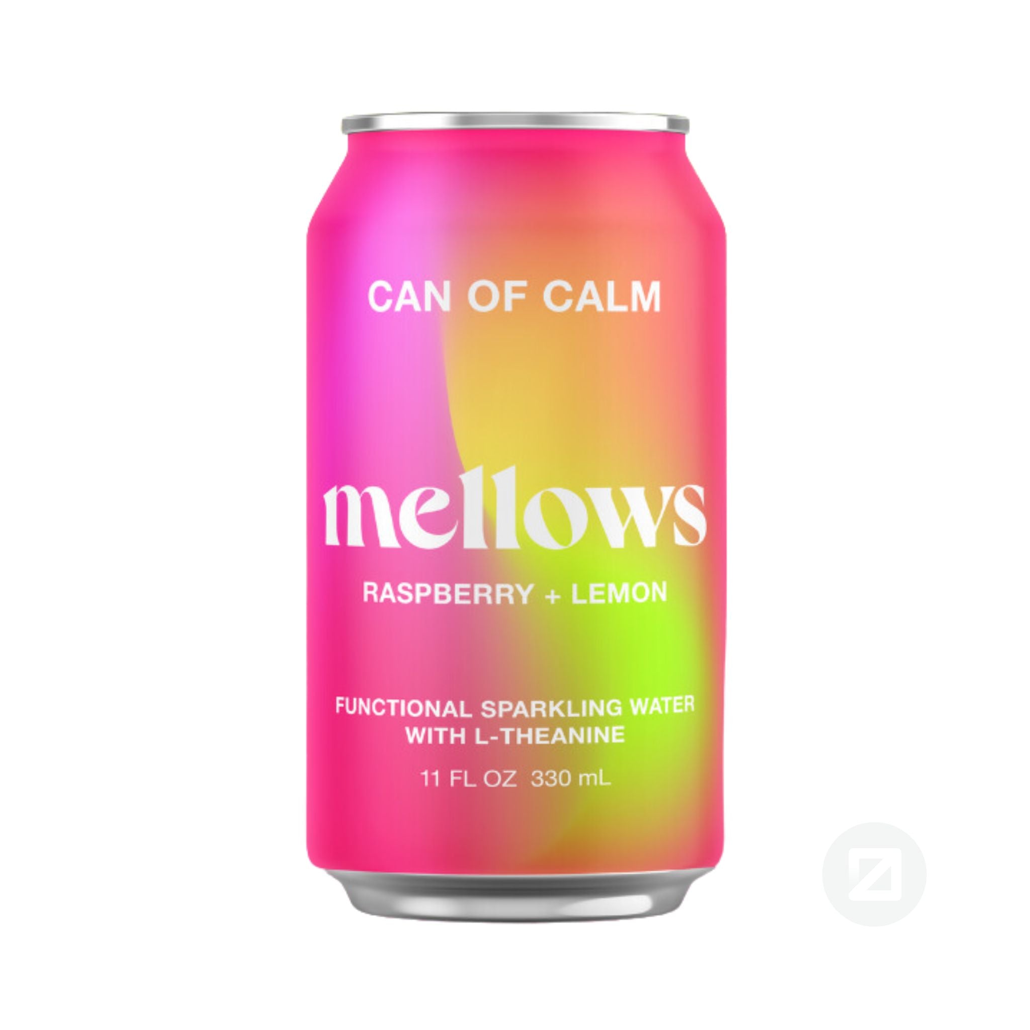 Mellows - Raspberry & Lemon - Functional Sparkling Water - 1 - zerodrop