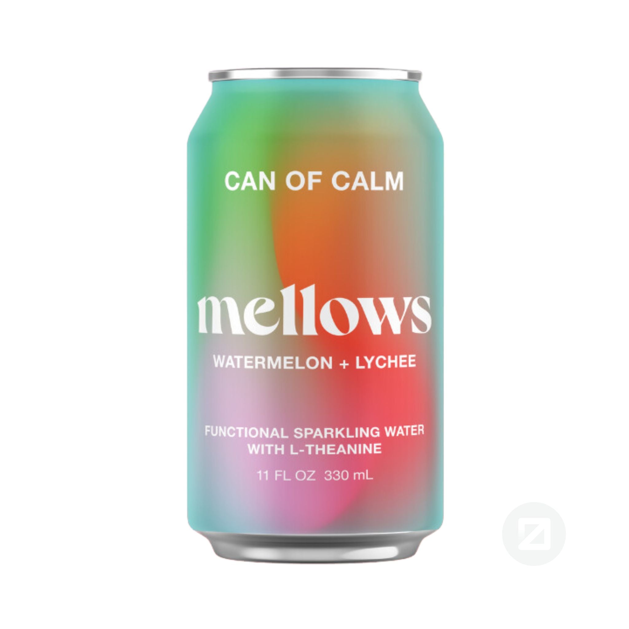 Mellows - Watermelon & Lychee - Functional Sparkling Water - 1 - zerodrop