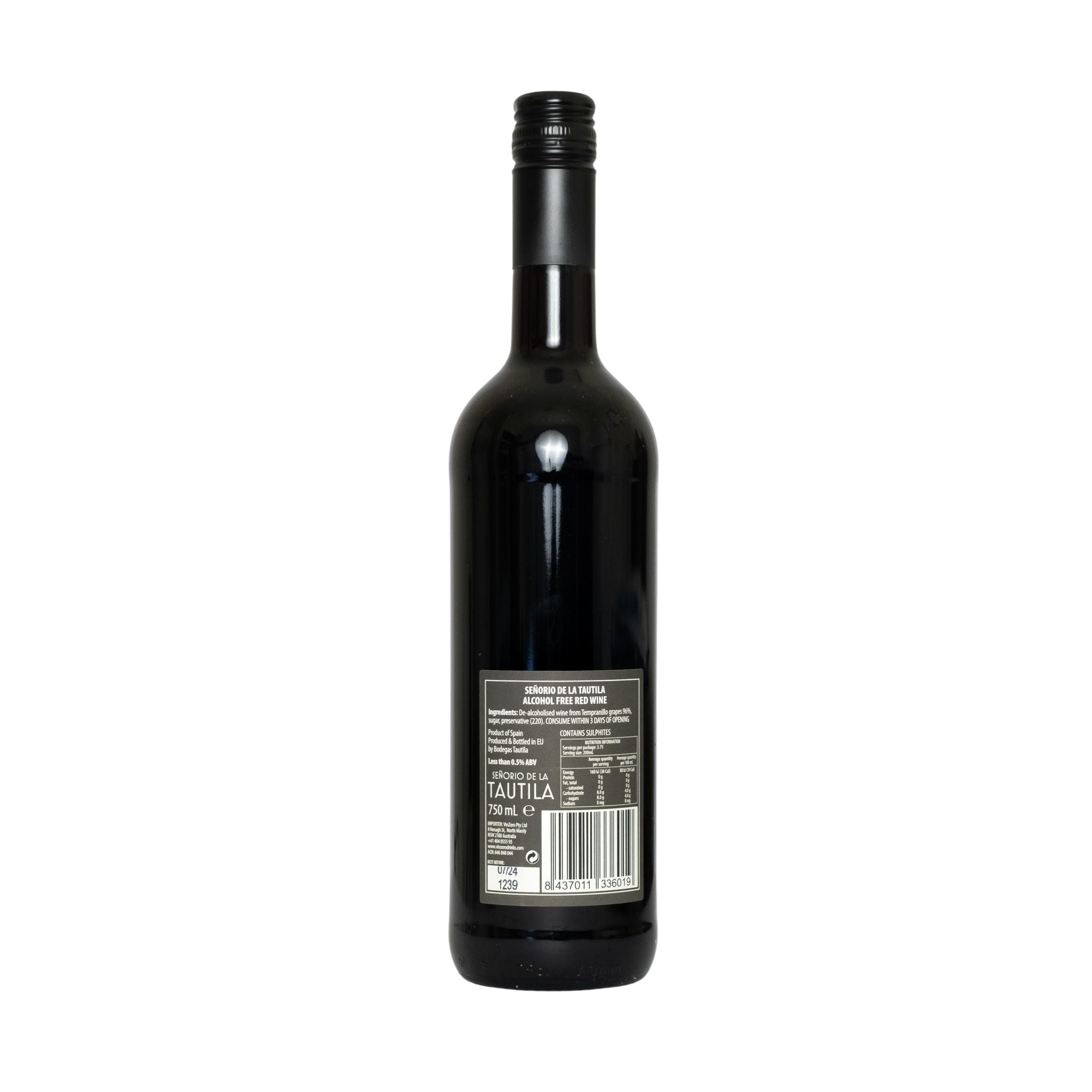 Señorio De La Tautila-Tempranillo Red-Wine-2-zerodrop